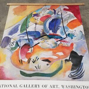 Sea Battle 1913 Wassily Kandinsky National Gallery of Washington 58"x42" print